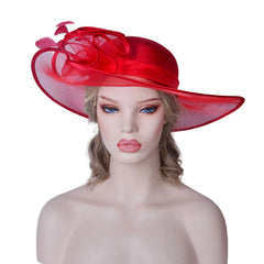 "Victoria's Luxe Hatinator" - Black or Red