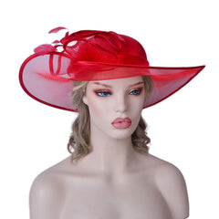 "Victoria's Luxe Hatinator" - Black or Red