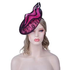 "Soiree Lace" Lace Fascinator/Headband - Multiple Colours