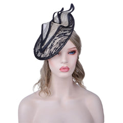 "Soiree Lace" Lace Fascinator/Headband - Multiple Colours