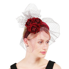 "Isla" Fascinator Headband - Multiple Colours