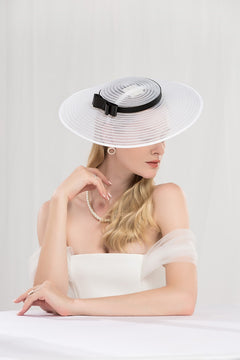 "Penelope" Luxury Boater Style Hatinator