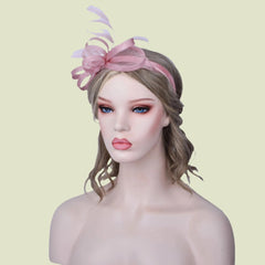 Whispering Charm Small Fascinator - Multiple Colours