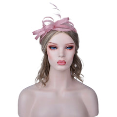 Whispering Charm Small Fascinator - Multiple Colours