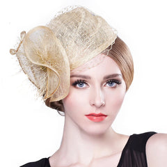 "Gold Dust" Stunning Gold Fascinator