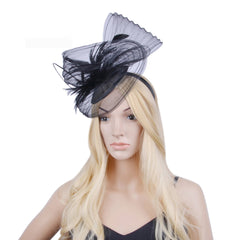 "Adele" Fascinator - Multiple Colours