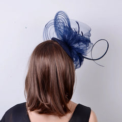 "Adele" Fascinator - Multiple Colours