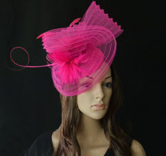 "Adele" Fascinator - Multiple Colours