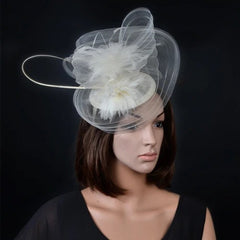 "Adele" Fascinator - Multiple Colours