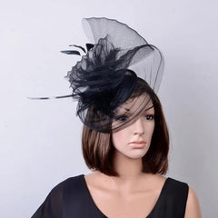 "Adele" Fascinator - Multiple Colours