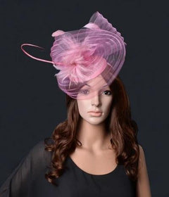 "Adele" Fascinator - Multiple Colours