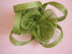 "Alouette" Fascinator-Fascinators-Fascinators Direct Online-Green-Fascinators Australia