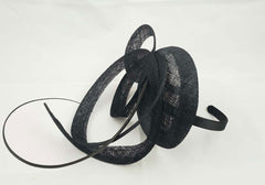 Moya Black Fascinator