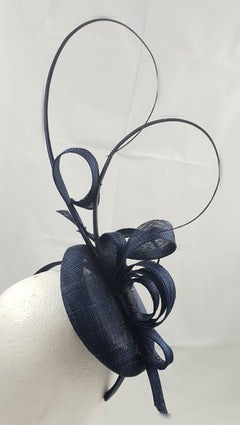 Sara Navy Blue Fascinator